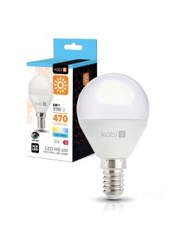 Żarówka LED MB 6W E14 6000K Kobi 001330