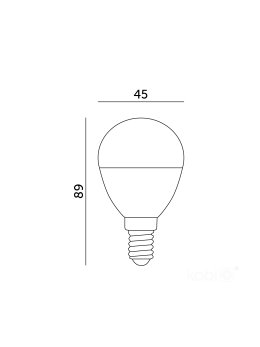 Żarówka LED MB 8,5W E14 3000K Kobi Premium 004455