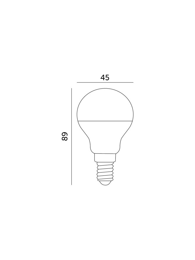 Żarówka LED MB 8,5W E14 4000K LED2B 001285