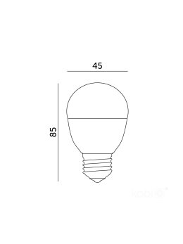 Żarówka LED MB 8,5W E27 3000K Kobi Premium 004461