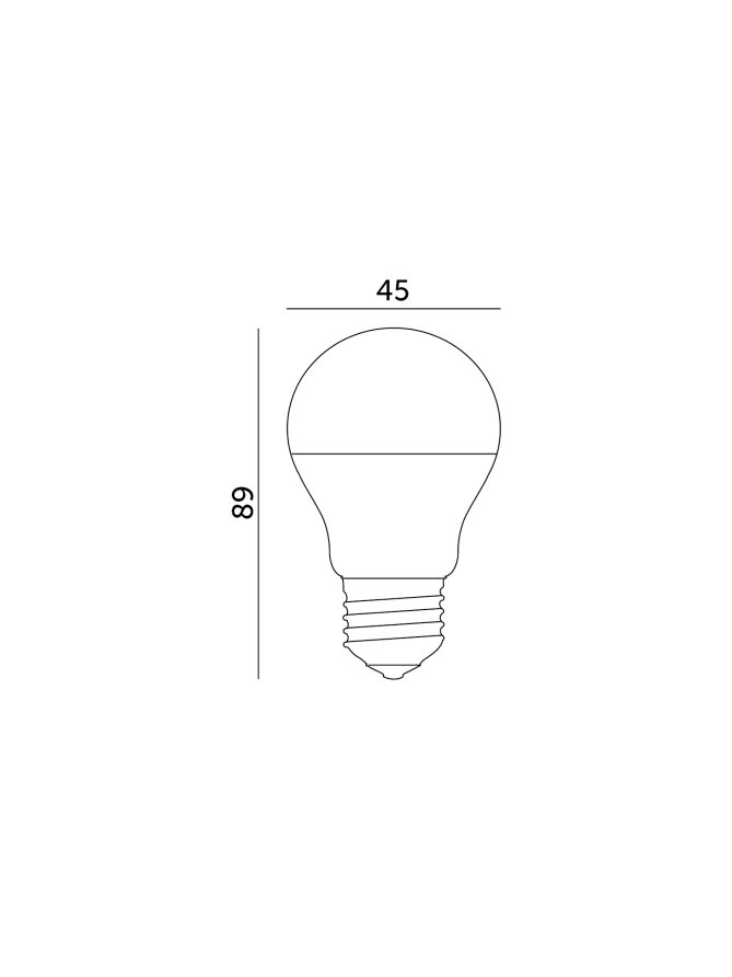 Żarówka LED MB 8,5W E27 3000K LED2B 001292