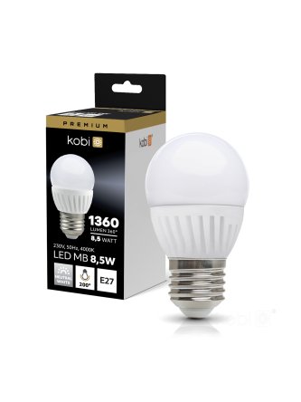 Żarówka LED MB 8,5W E27 4000K Kobi Premium 004462