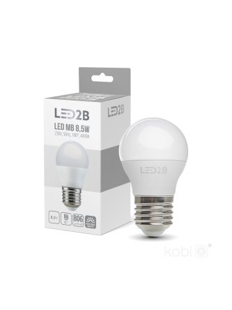 Żarówka LED MB 8,5W E27 4000K LED2B 001293