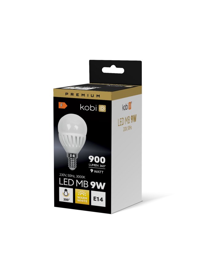 Żarówka LED MB 9W E14 3000K Kobi Premium 001331