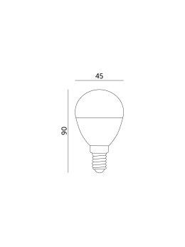 Żarówka LED MB 9W E14 6000K Kobi Premium 001333