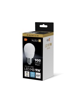 Żarówka LED MB 9W E27 6000K Kobi Premium 001342