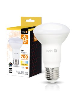 Żarówka LED R63 8W E27 3000K Kobi 001355