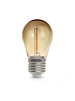 Żarówka LED ST45 1W E27 2700K dymiona LED2B 004609