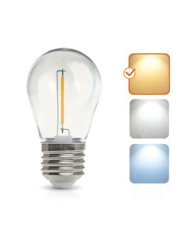 Żarówka LED ST45 1W E27 2700K LED2B 001251