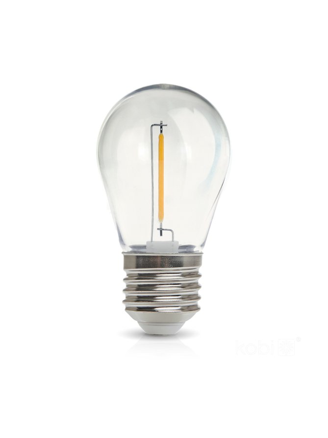 Żarówka LED ST45 1W E27 2700K LED2B 001251