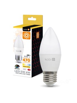 Żarówka LED SW 6W E27 3000K Kobi 001374