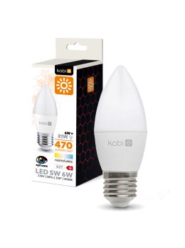 Żarówka LED SW 6W E27 4000K Kobi 001375
