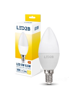 Żarówka LED SW 8,5W E14 3000K LED2B 001298