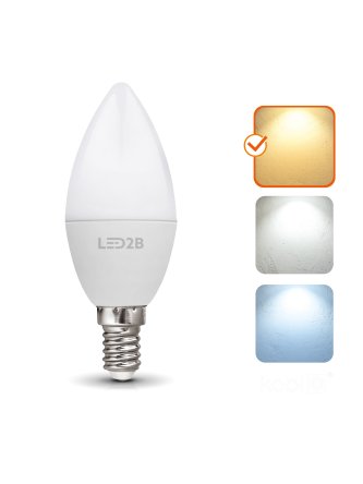 Żarówka LED SW 8,5W E14 3000K LED2B 001298 2