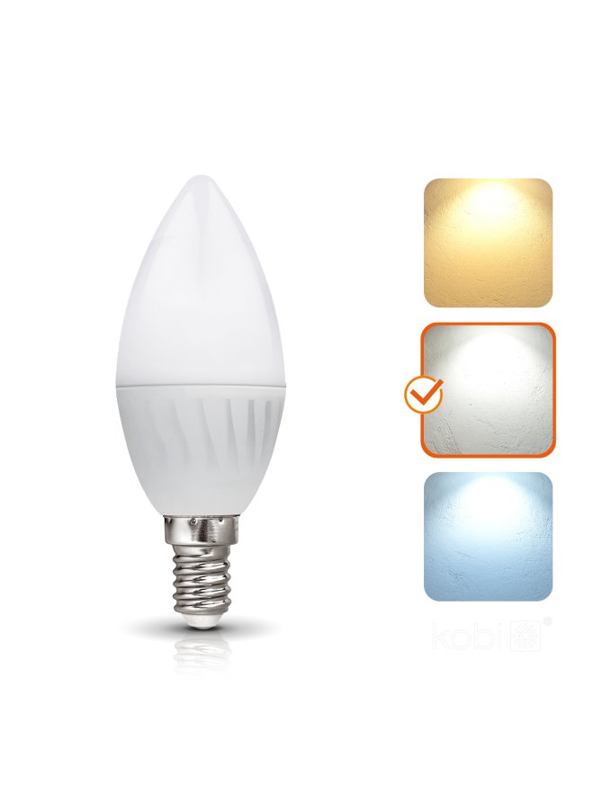 Żarówka LED SW 8,5W E14 4000K Kobi Premium 004459
