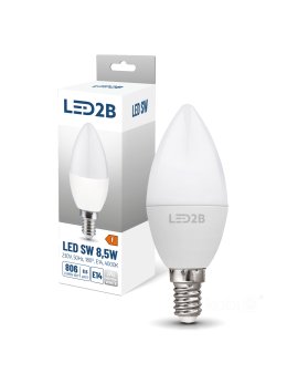 Żarówka LED SW 8,5W E14 4000K LED2B 001299
