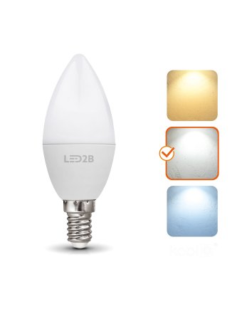 Żarówka LED SW 8,5W E14 4000K LED2B 001299 2