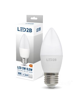 Żarówka LED SW 8,5W E27 4000K LED2B 001305