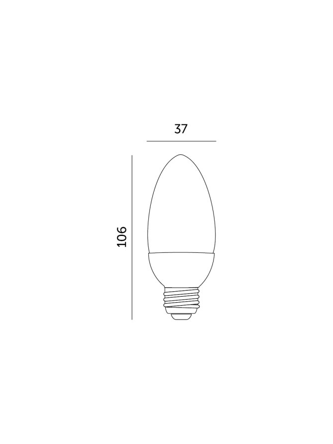 Żarówka LED SW 9W E27 4000K Kobi Premium 001378