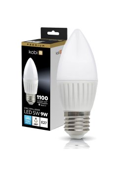 Żarówka LED SW 9W E27 6000K Kobi Premium 001379