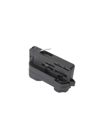 Adapter do szynoprzewodu 3-obwodowy czarny Kobi 005025