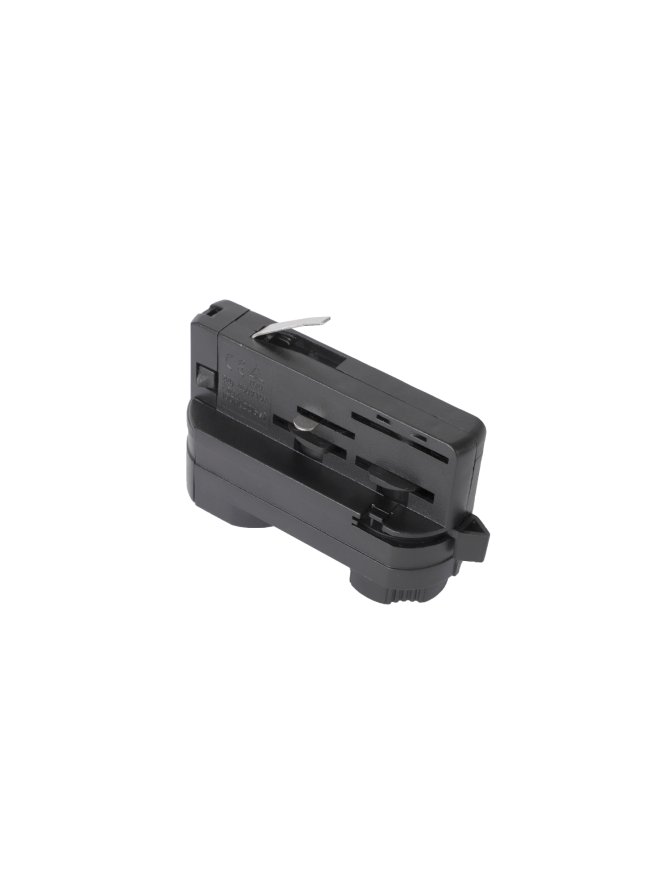 Adapter do szynoprzewodu 3-obwodowy czarny Kobi 005025