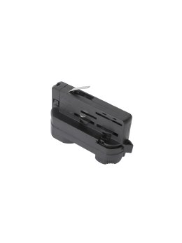 Adapter do szynoprzewodu 3-obwodowy czarny Kobi 005025