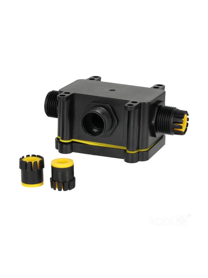 Konektor hermetyczny HERMELINKx3 3x0,5-2,5mm² 4-8mm IP68 Kobi 005003