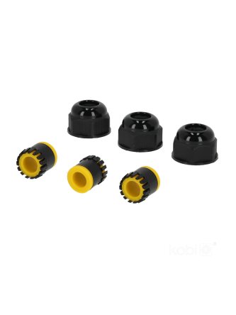 Konektor hermetyczny HERMELINKx3 3x0,5-4mm² 8-12mm IP68 Kobi 005005 2
