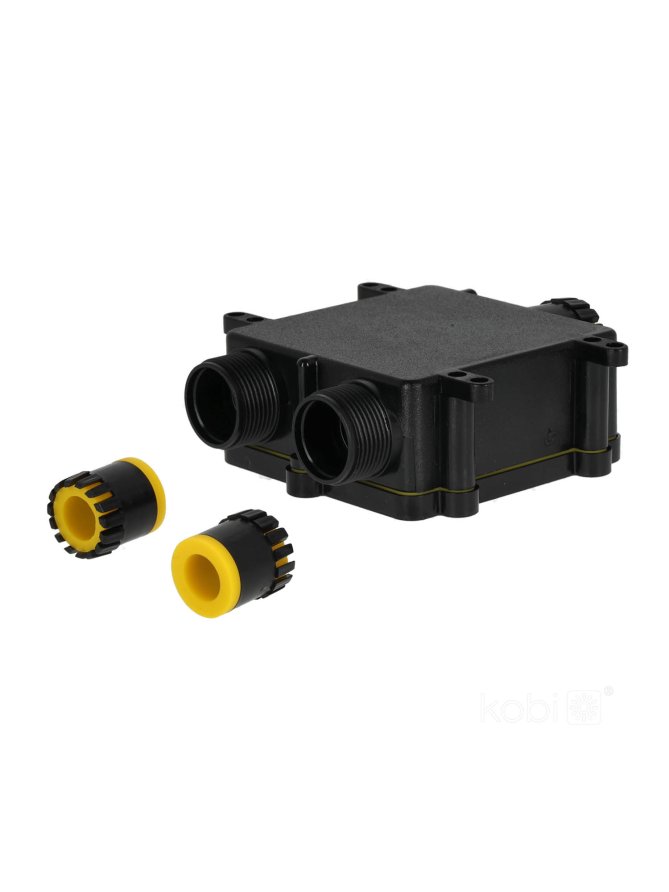 Konektor hermetyczny HERMELINKx3 3x0,5-4mm² 8-12mm IP68 Kobi 005005