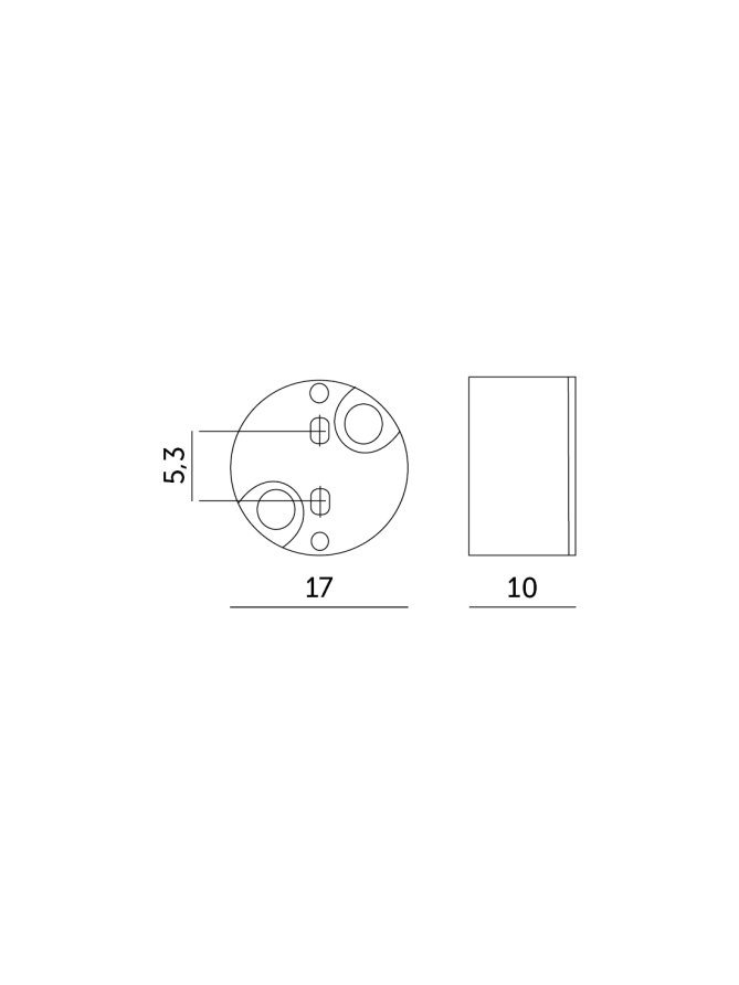 Kostka halogenowa K001 G5,3 Kobi 002367