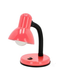 Lampa na biurko LED do nauki i pracy ŚMIESZEK 1xE27 różowa Kobi 001962