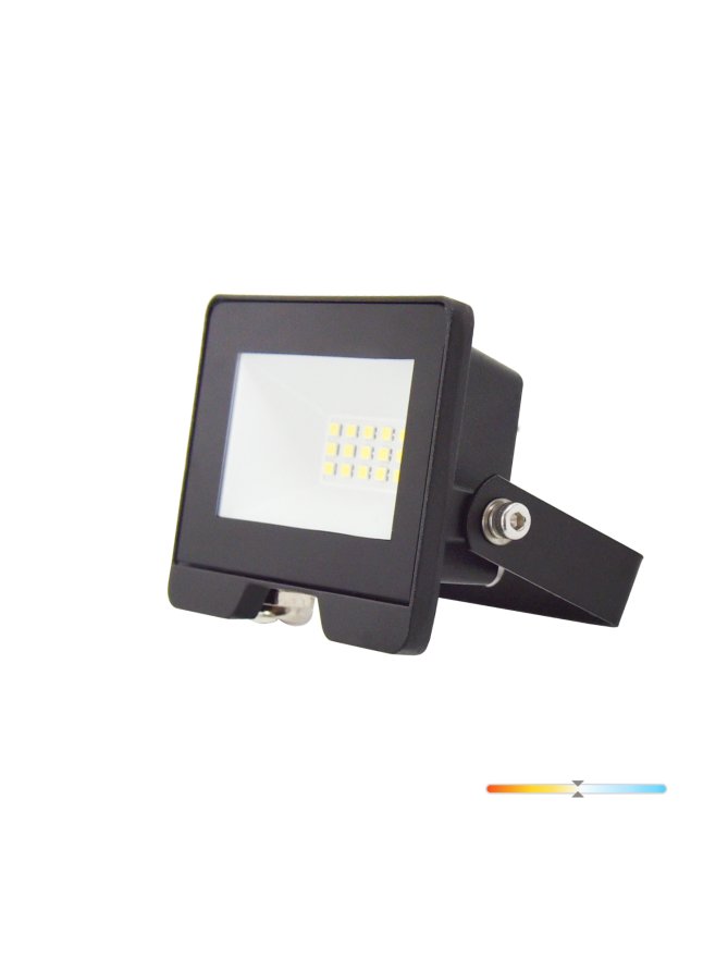 Naświetlacz LED halogen zewnętrzny 10W 4000K IP65 czarny LED2B RED 001644