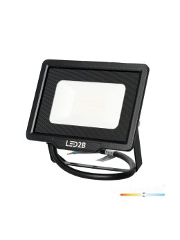 Naświetlacz LED halogen zewnętrzny MH 20W 4000K IP65 czarny LED2B 001648