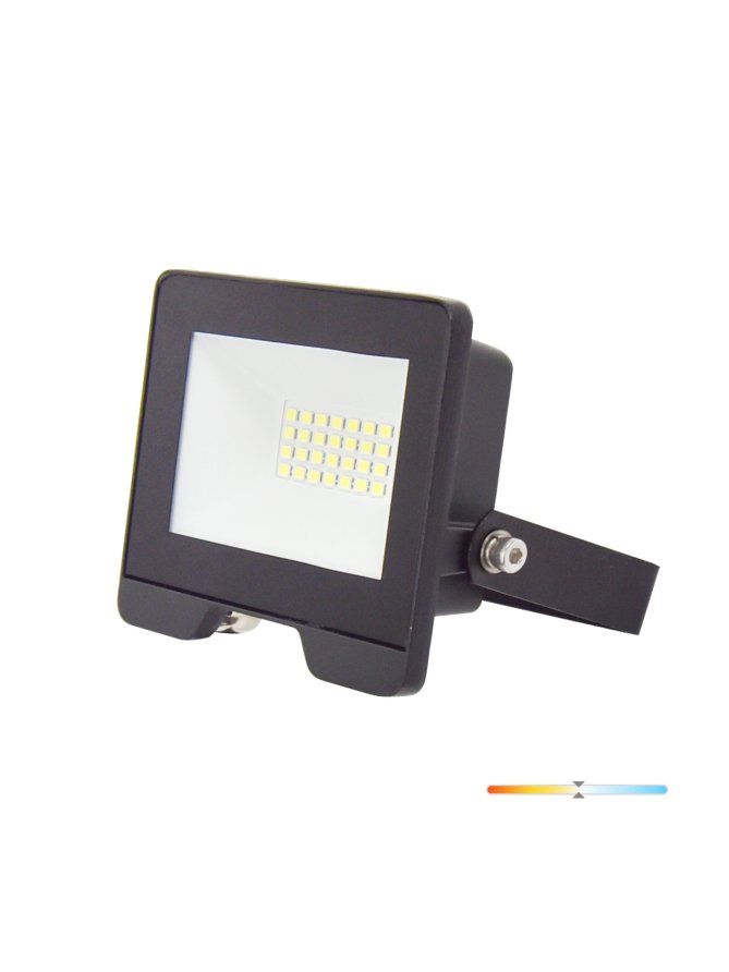 Naświetlacz LED halogen zewnętrzny 20W 4000K IP65 czarny LED2B RED 001649
