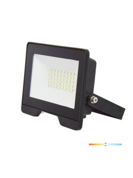 Naświetlacz LED halogen zewnętrzny 30W 4000K IP65 czarny LED2B RED 001654
