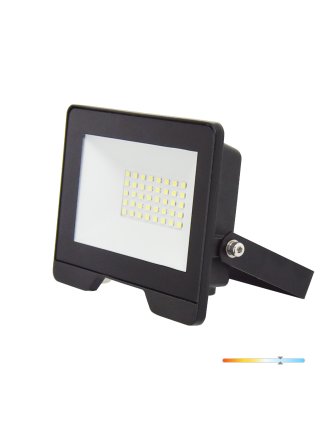 Naświetlacz LED halogen zewnętrzny 30W 6500K IP65 czarny LED2B RED 001656