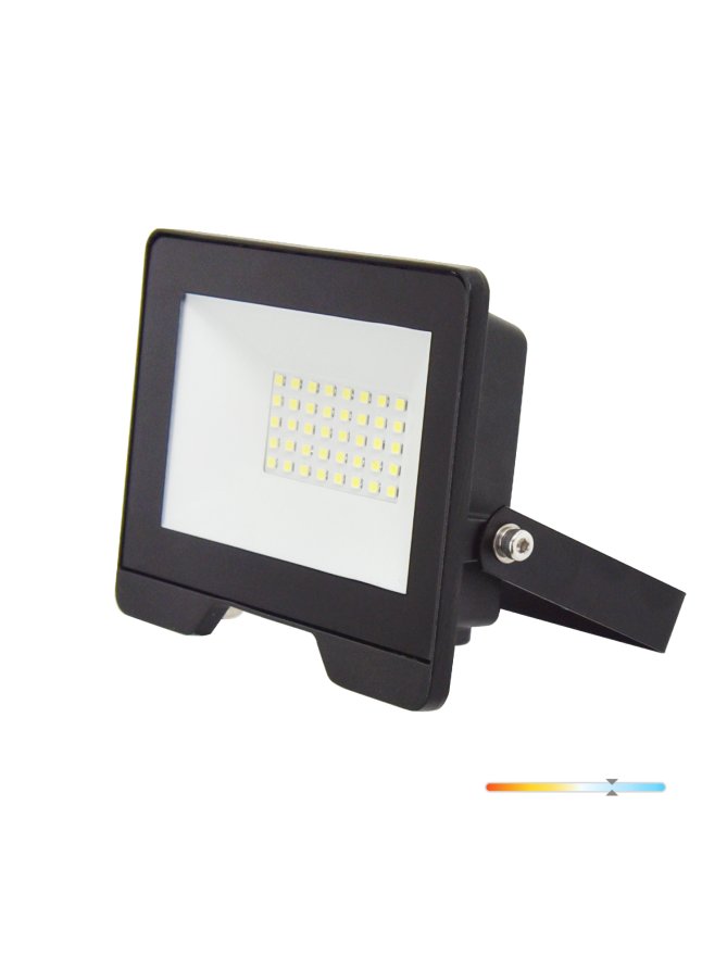 Naświetlacz LED halogen zewnętrzny 30W 6500K IP65 czarny LED2B RED 001656