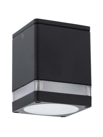 Lampa na sufit podbitkę natynkowa kwadrat TROMSO - LEDco.pl 2