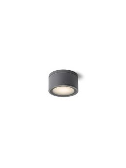 MERIDO sufitowa antracyt  230V GX53 11W IP54