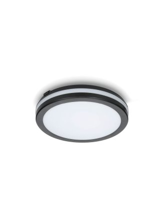 Plafon LED sufitowy NAIROS 12W CCT IP65 czarny Kobi Premium 001795