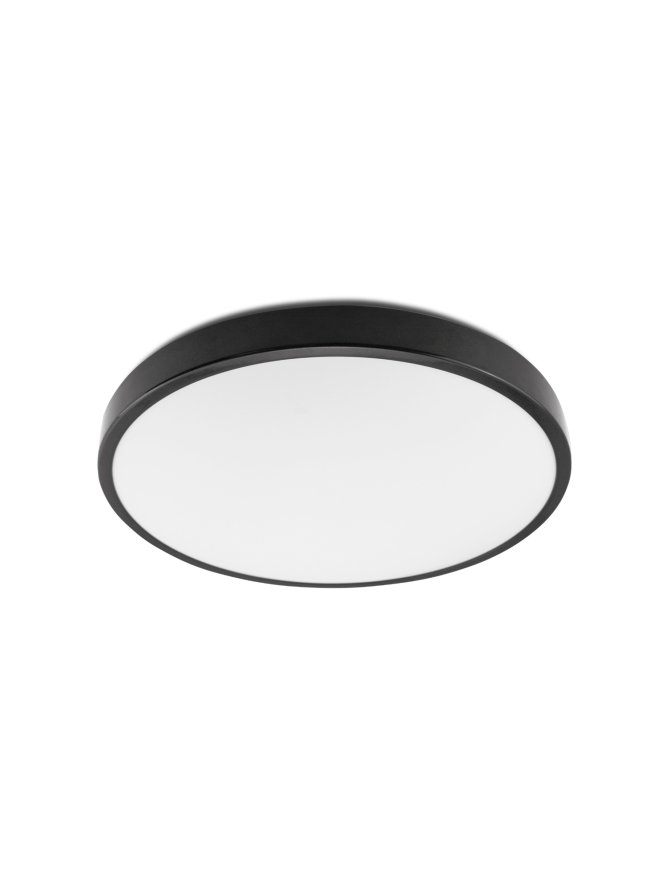 Plafon z czujnikiem ruchu LED ZOE 19W 4000K IP44 LX czarny Kobi Premium 001900