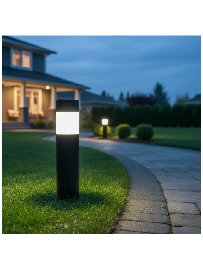Lampa solarna wbijana LED AURORA ROUND 4000K IP44 LED2B 004503