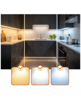 Taśma LED TRAMO 608 COB 5m 3CCT 24V IP20 Kobi Premium 005052