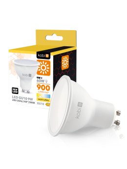 Żarówka LED GU10 9W 900lm 3000K Kobi 005369