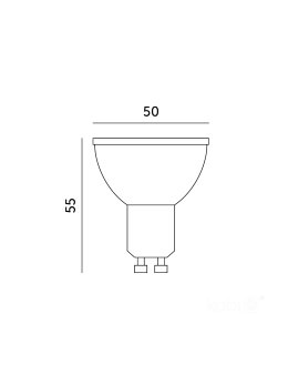 Żarówka LED GU10 9W 900lm 4000K Kobi 005370
