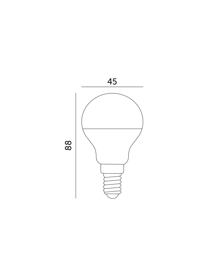 Żarówka LED MB 7W E14 3000K 3-pak LED2B 001287