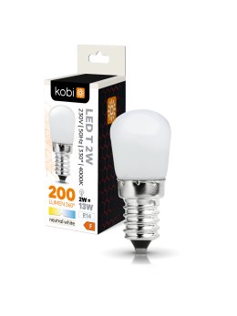 Żarówka LED T 2W E14 4000K Kobi 001388