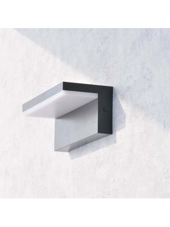 Kinkiet elewacyjny ogrodowy prostokątny TESA LED 10W 324047 - LEDco.pl 2