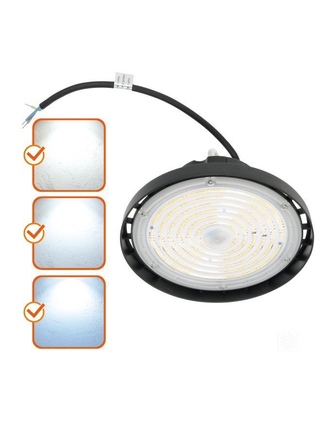 Lampa przemysłowa High Bay LED RIO PRO 60-80-100W 3CCT IP66 Kobi Pro 005030